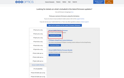 Firmware Download Page
